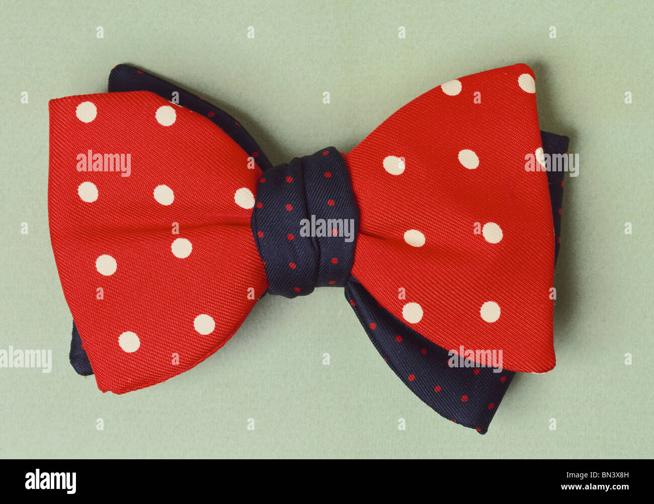 Bow tie, by Turnbull and Asser, Ltd. Great Britain, 1960`s Stock Photo